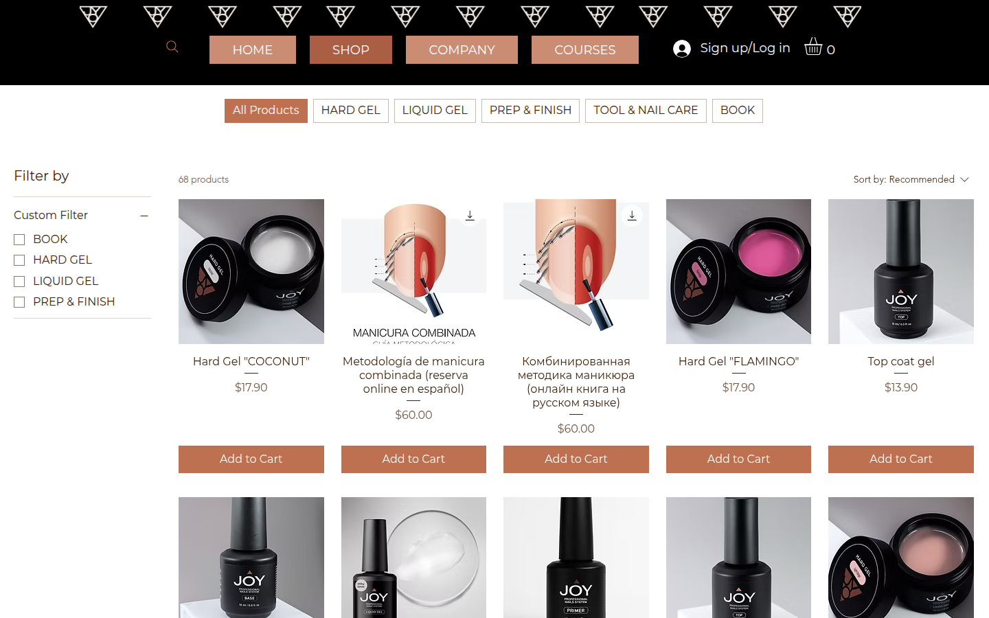 All Products collection page